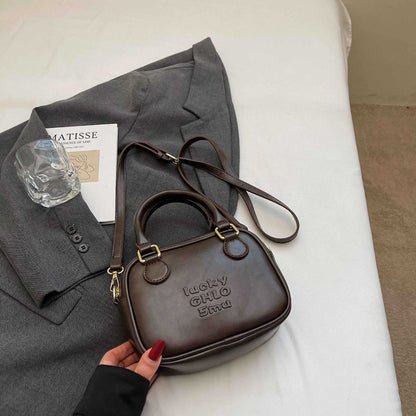 Vintage-Inspired Structured Handbag Acalora