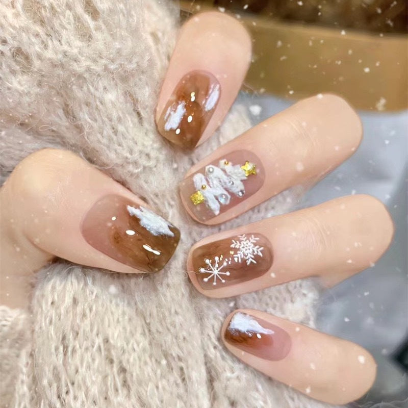 Fun Character-Themed Press-On Nail Art Acalora