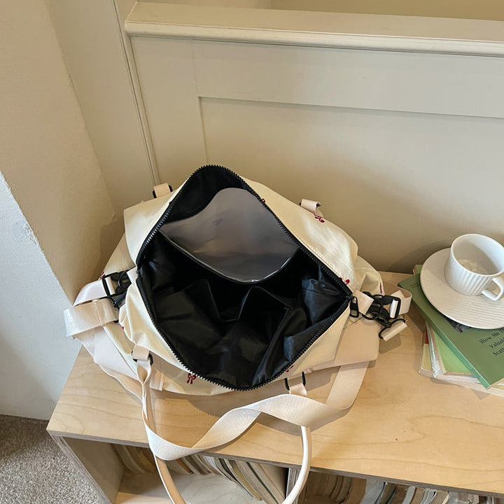 Sporty Travel Bag With Elegant Design And Multifunctional Compartments Kalsten