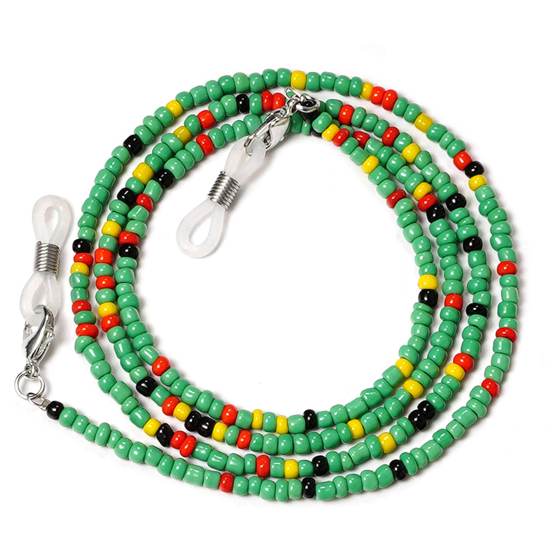 Multi-Pattern Beaded Eyewear Strap Kalsten