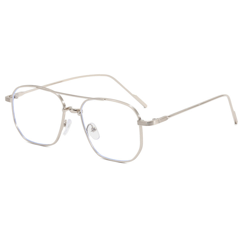 Women's fashionable geometric glasses with elegant metal frame Kalsten