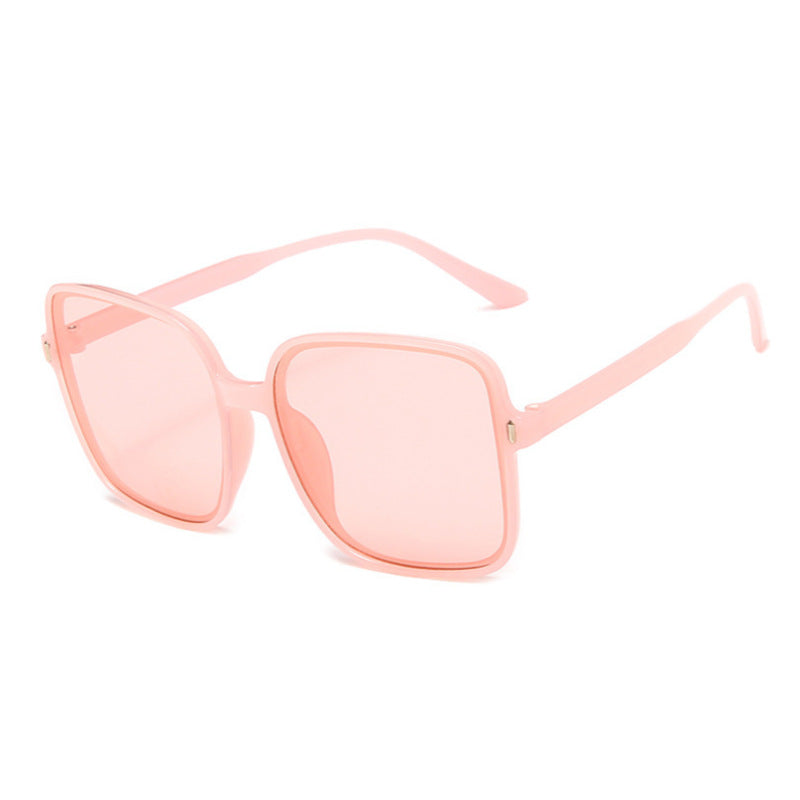 Women's large square sunglasses with bold pattern Kalsten