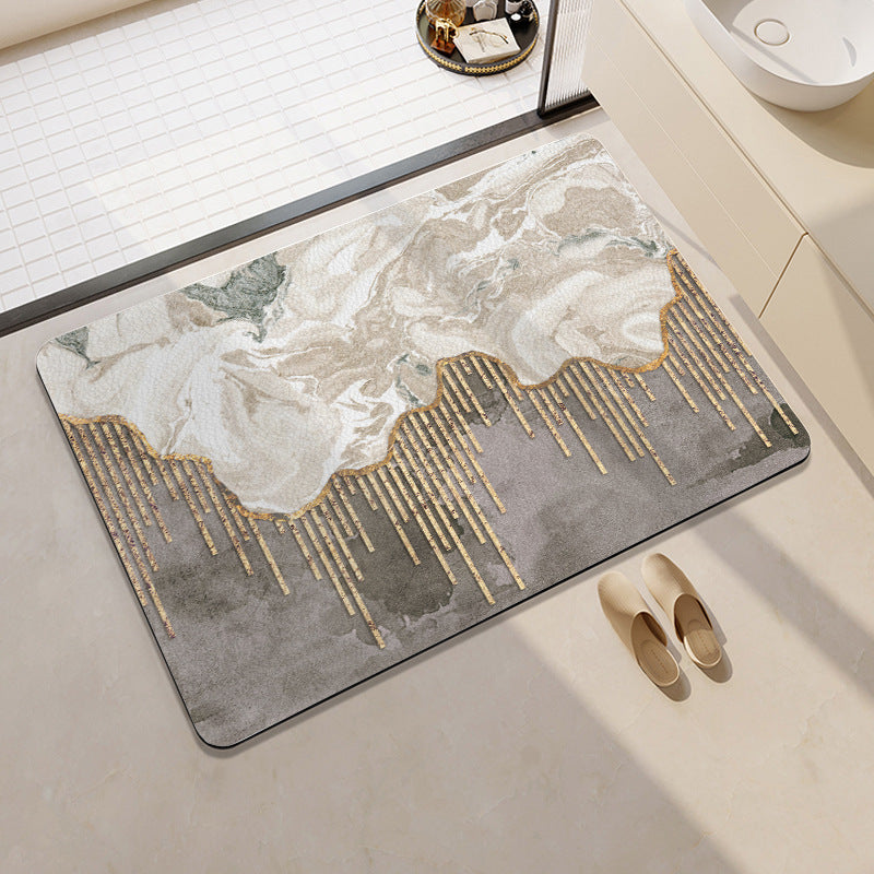 Playful Fruit-Themed Bath Mat Acalora