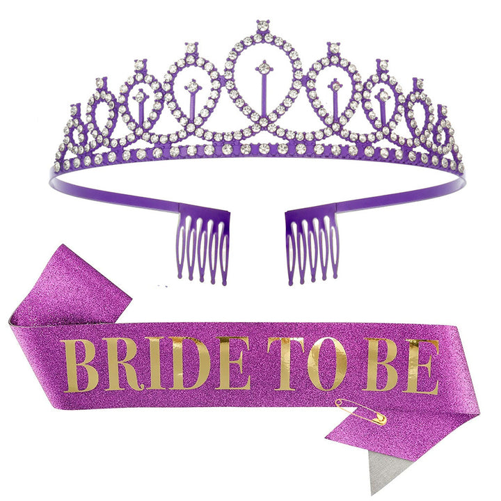 Women Glittering Tiara with Elegant Design Kalsten