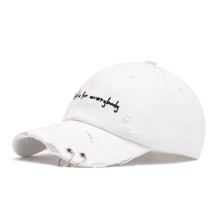 Unisex Distressed Sun Protection Cap Kalsten