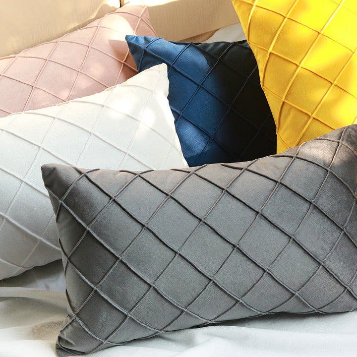 Women's cushion cover in modern diamond design Kalsten