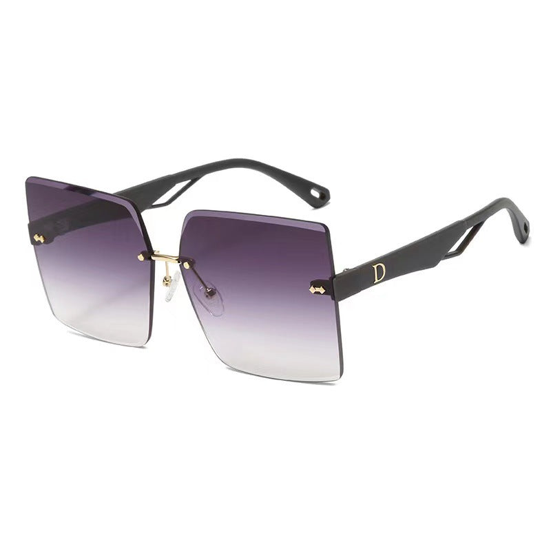 Women's fashionable square sunglasses with luxurious and elegant frame Kalsten