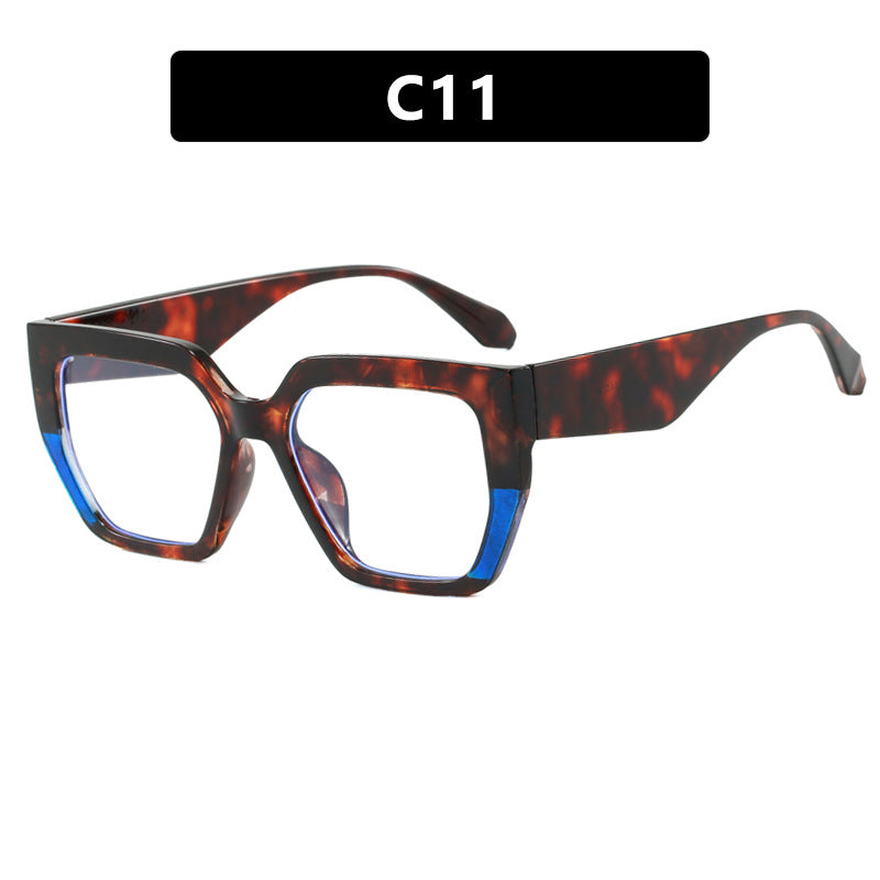 Women's geometric glasses in stylish tortoiseshell pattern Kalsten