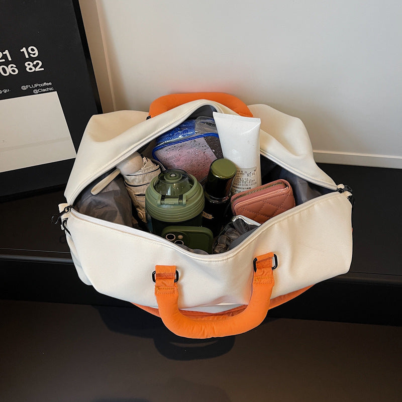 Sporty Travel Bag Made of Durable Material with Ergonomic Handles Kalsten