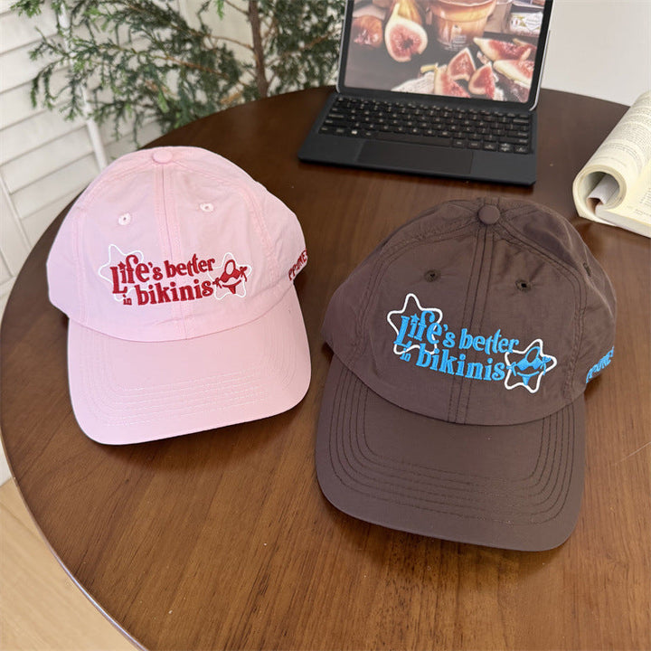 Women's Cotton Baseball Cap with Motivational Quote Kalsten