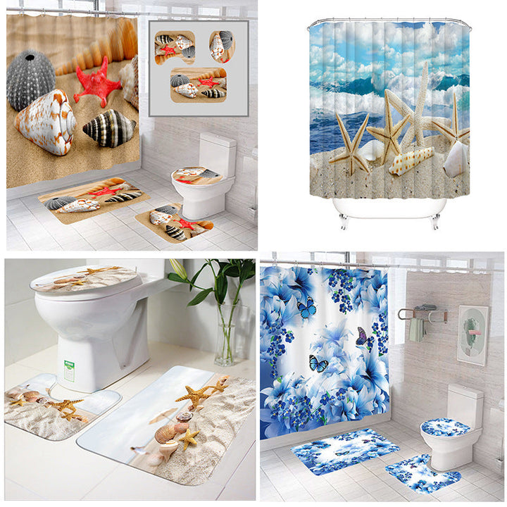 Dolphin-Themed Bathroom Decor Set Kalsten