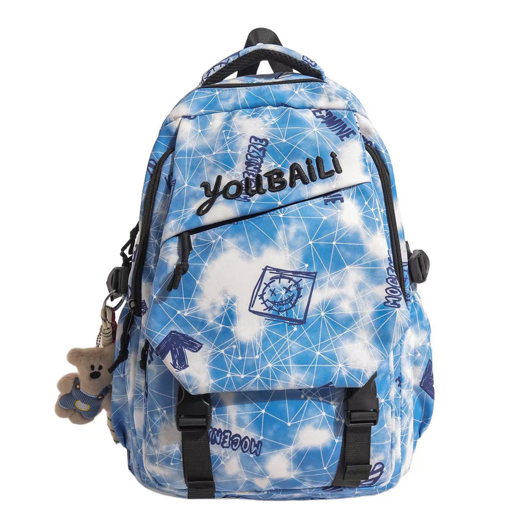 Trendy Graphic Print Backpack Kalsten