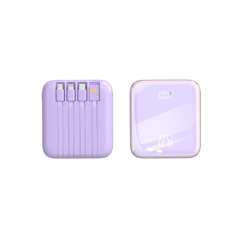Portable power bank with integrated multifunction cable Kalsten