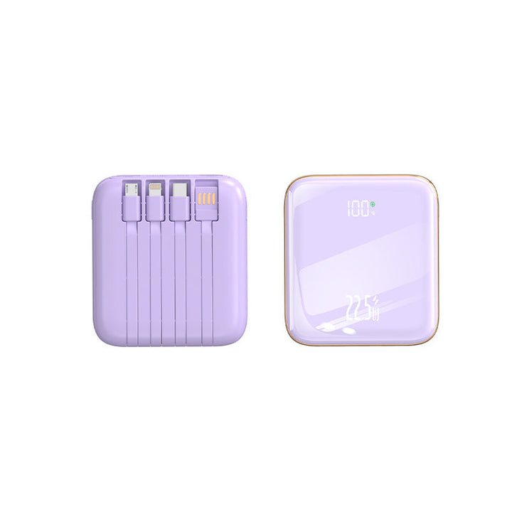 Portable power bank with integrated multifunction cable Kalsten