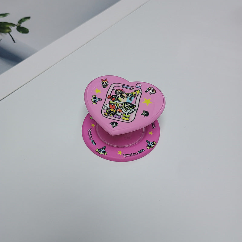 Heart-Shaped Character Phone Grip Kalsten