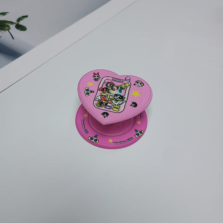 Heart-Shaped Character Phone Grip Kalsten