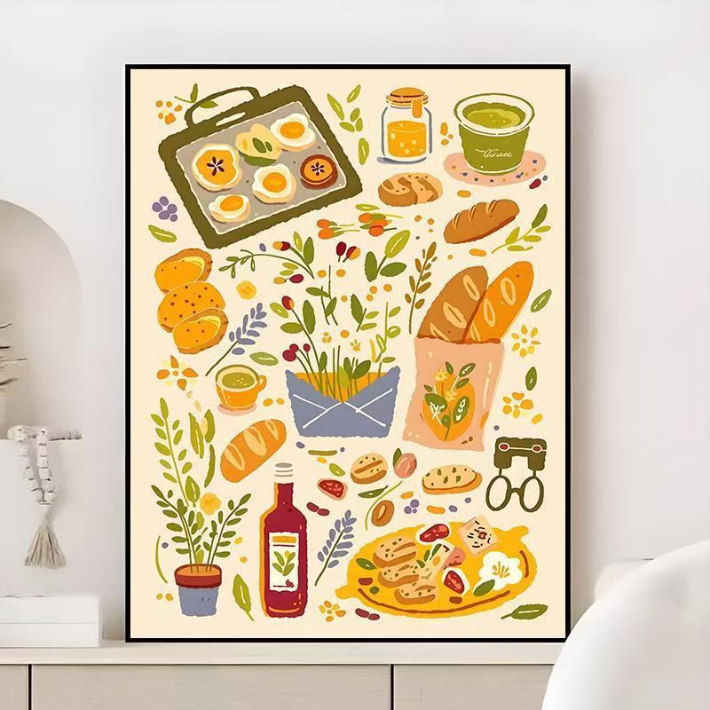 Gourmet Culinary-Themed Wall Art Kalsten