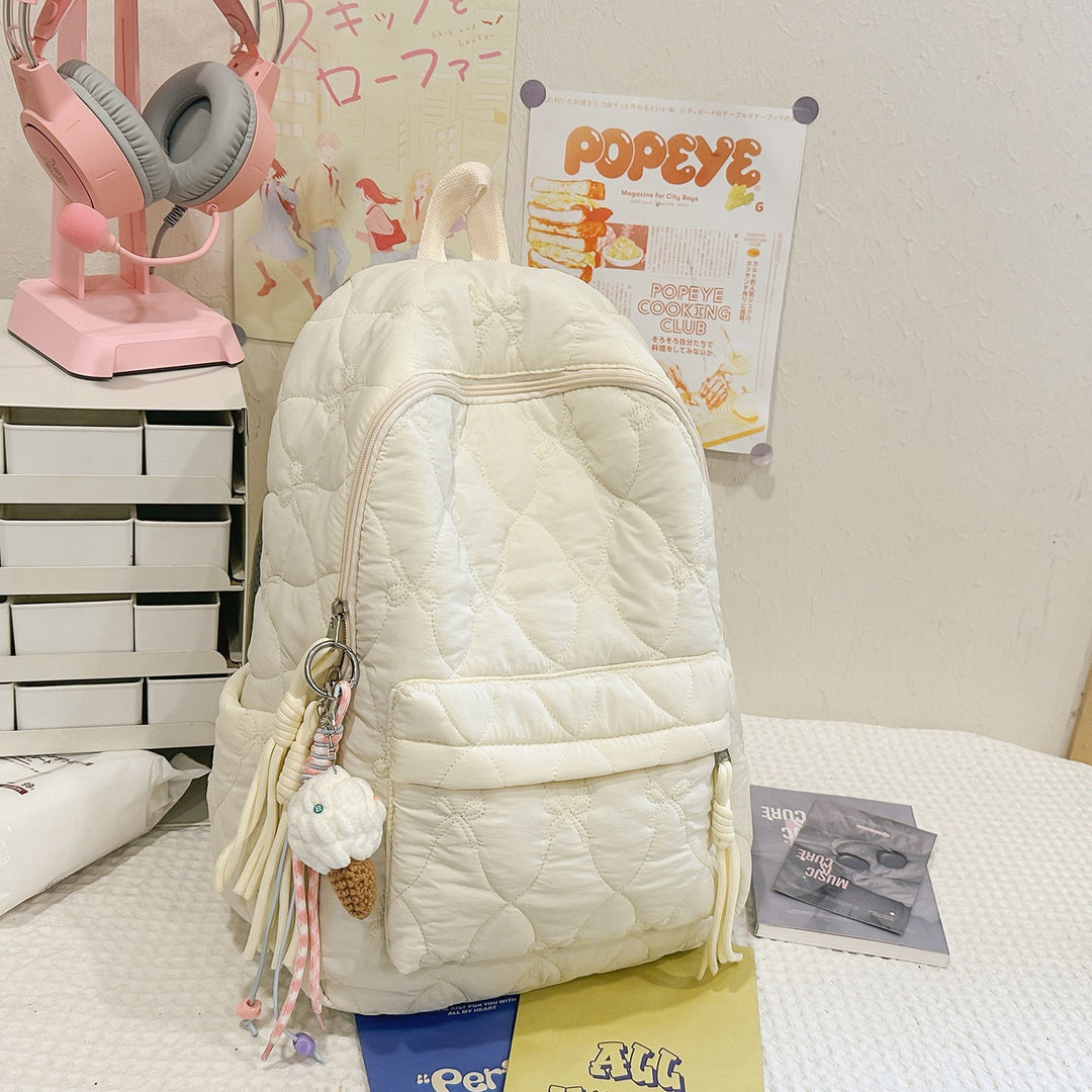 Quilted Casual Backpack Kalsten
