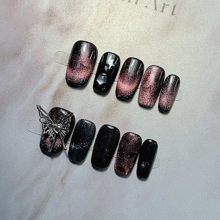 Decorative Press-On Nail Set Kalsten