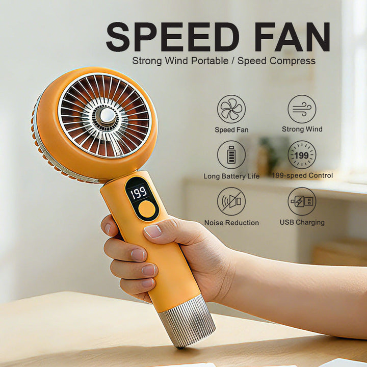 Unisex Portable USB Hand Fan with Powerful Battery Kalsten