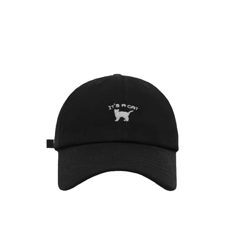 Women's Playful Cat-Embroidered Baseball Cap Kalsten