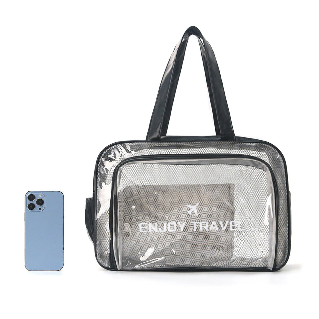Transparent Travel Bag with Versatile Compartments Kalsten