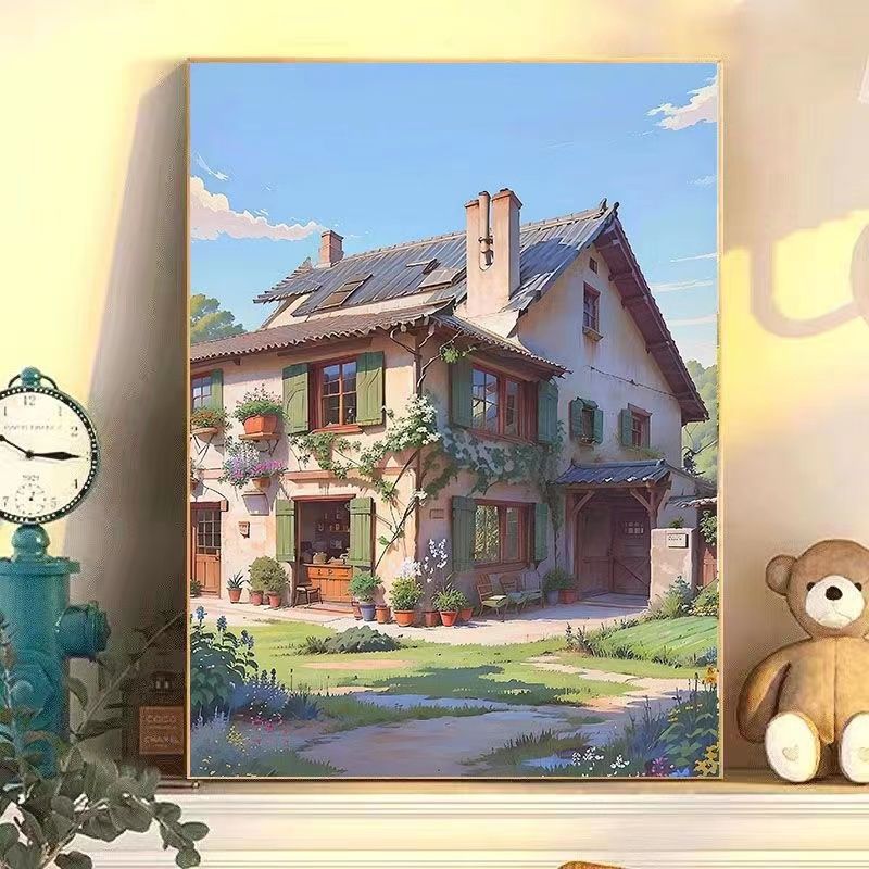 Serenity-Inspired Garden Scene Wall Art Kalsten