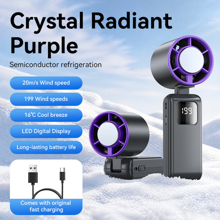 Women's Portable Mini Air Cooler with LED Display Kalsten