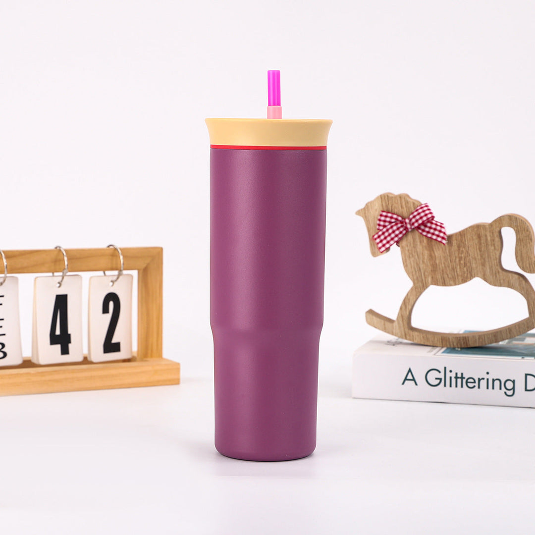 Ladies Insulated Drinking Cup with Flexible Straw Kalsten