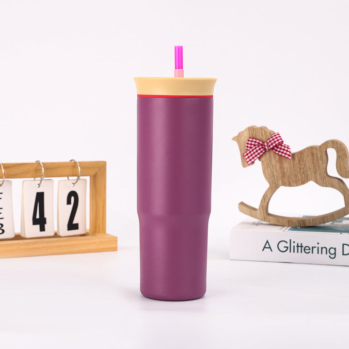 Ladies Insulated Drinking Cup with Flexible Straw Kalsten