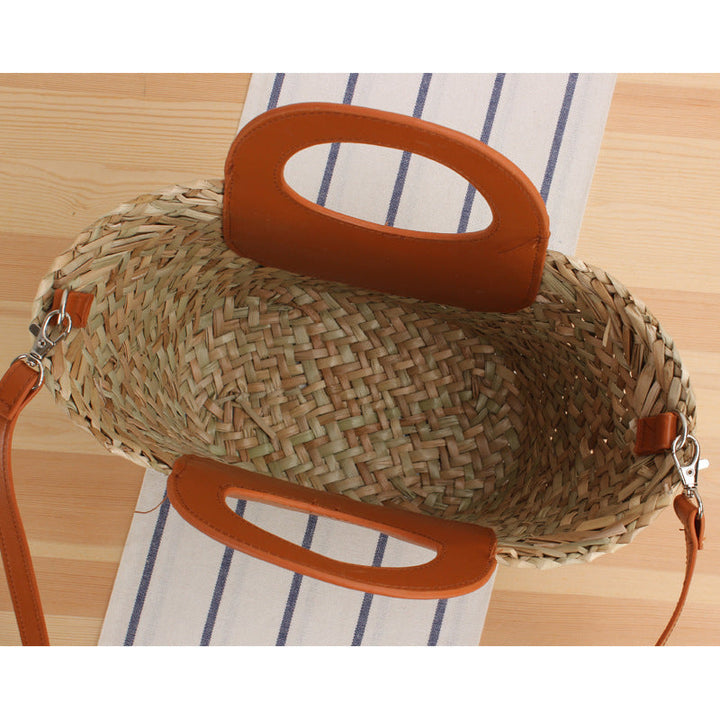Designer Shoulder Bag in Modern Wave Pattern Kalsten