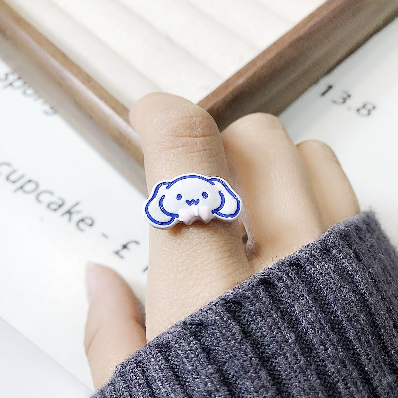 Playful ring with cheerful cartoon motif Kalsten