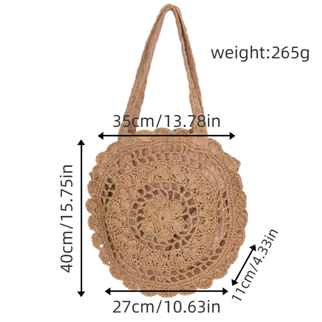 Crochet bag with nostalgic design Kalsten
