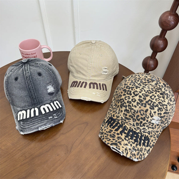 Women's Distressed Graphic Baseball Cap Kalsten