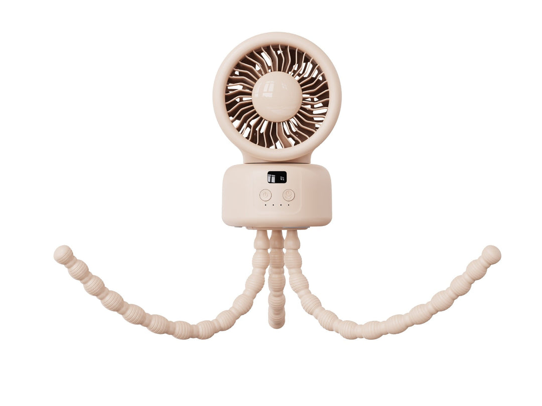Ladies Portable Flexi-Fan with multiple adjustable wind levels Kalsten