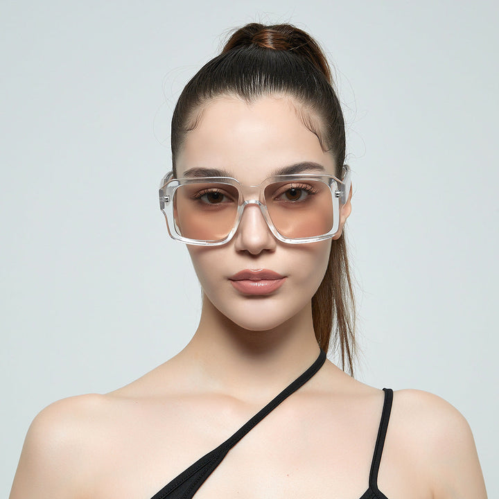 Women's stylish square sunglasses in modern tortoiseshell design Kalsten