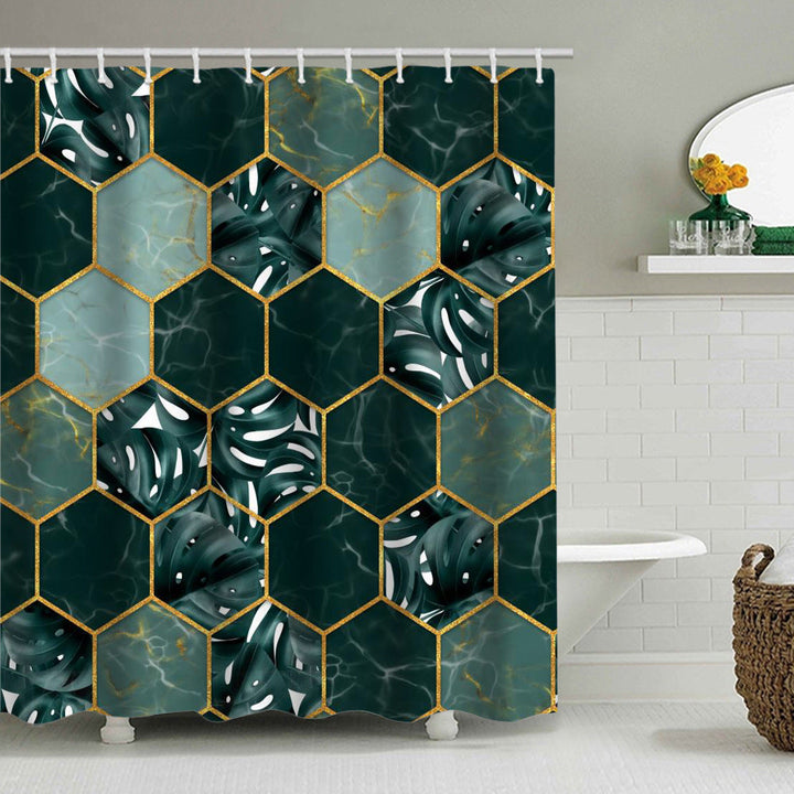 Geometric Motif Shower Curtain Kalsten