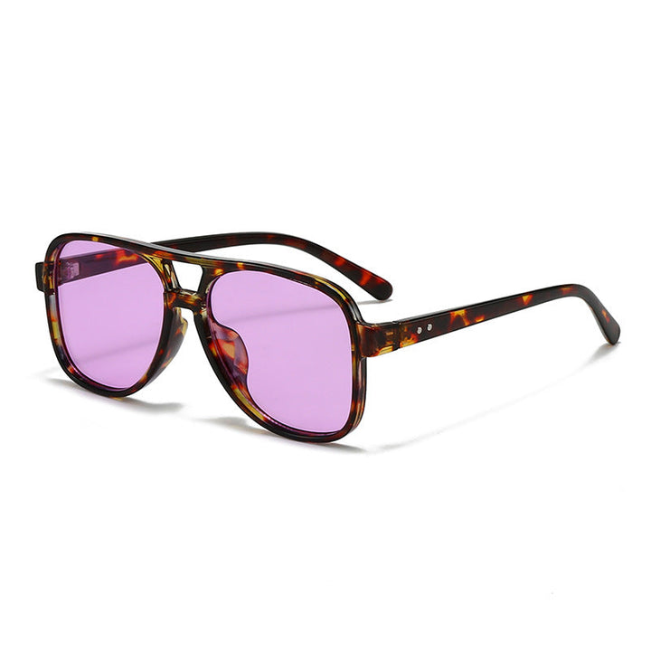 Men's Oversized Transparent Square Glasses Kalsten