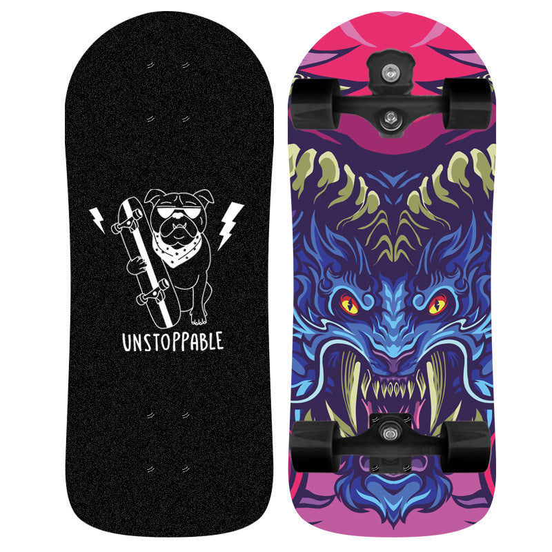 Unicorn-Themed Graphic Skateboard Kalsten