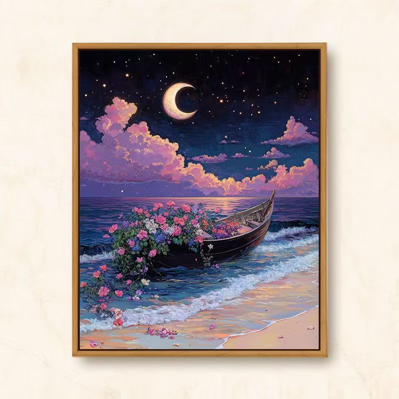Enchanting Coastal Fantasy Wall Art Kalsten