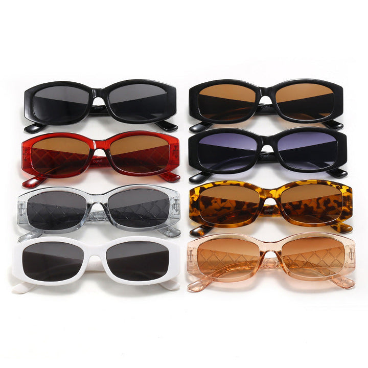 Women's Fashionable Retro Sunglasses with Square Frame Kalsten