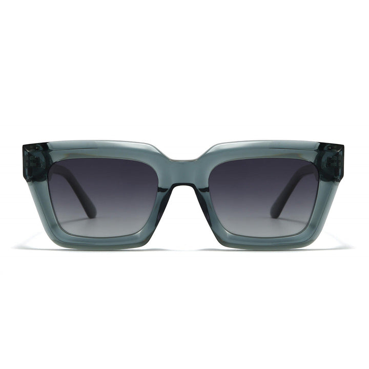 Women's square sunglasses with a modern plastic frame and soft lenses Kalsten