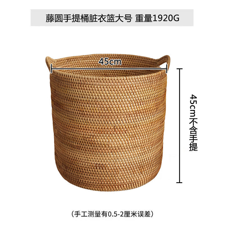 Women Elegant hand-woven basket with practical handles Kalsten