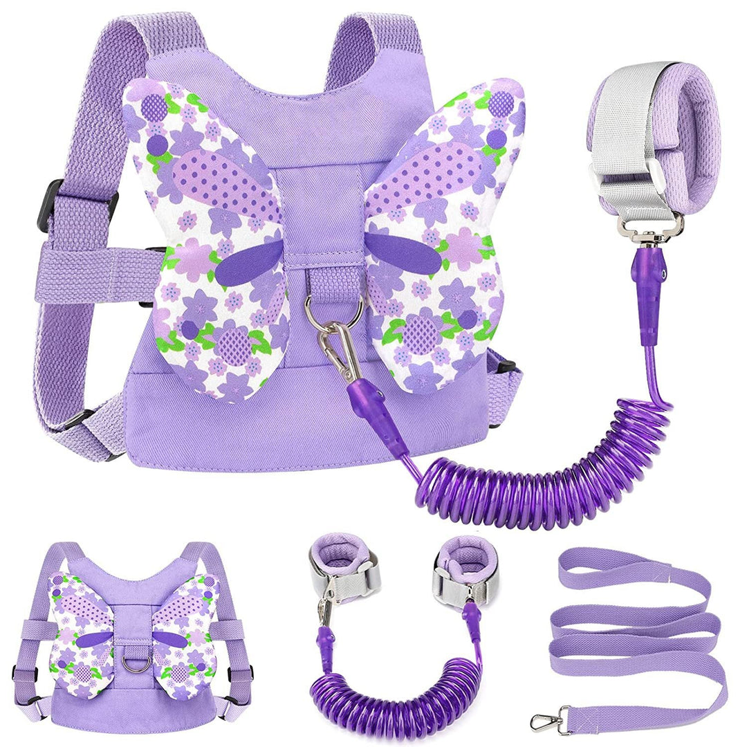 Butterfly-Themed Toddler Harness Backpack Kalsten