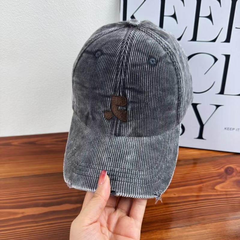 Women's Velvet Textured Baseball Cap Kalsten