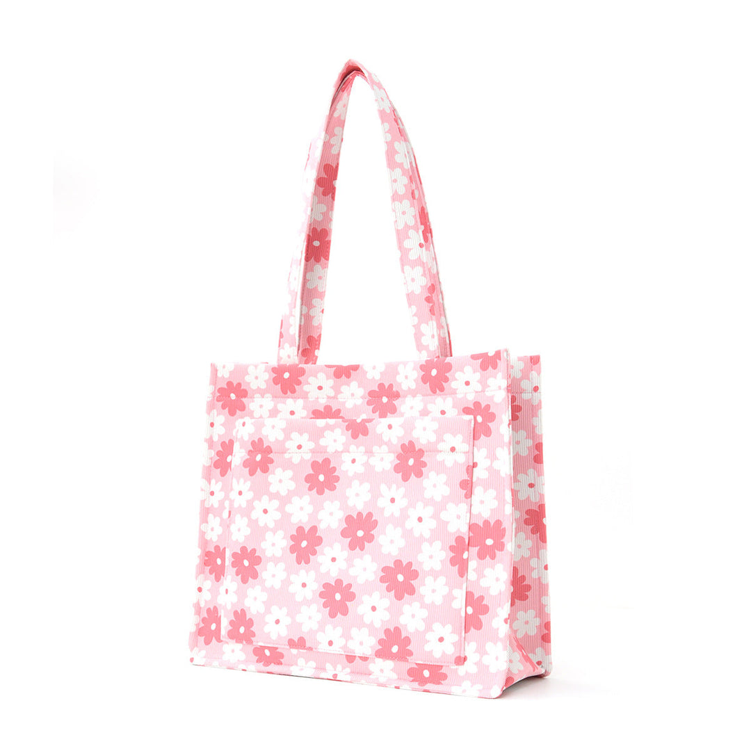 Trendy shopping bag with floral design Kalsten