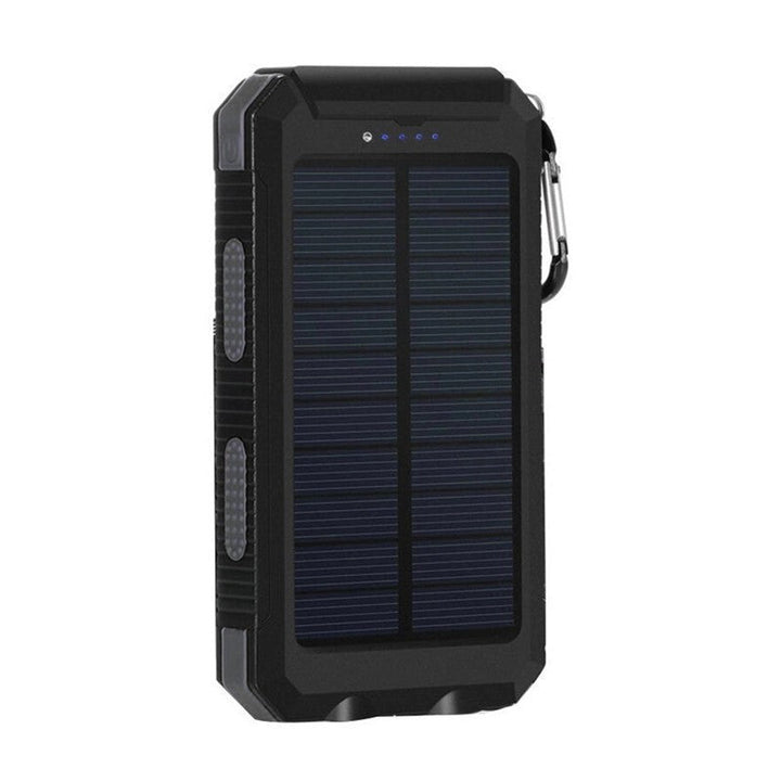 Solar power bank with high charging efficiency and robust housing Kalsten