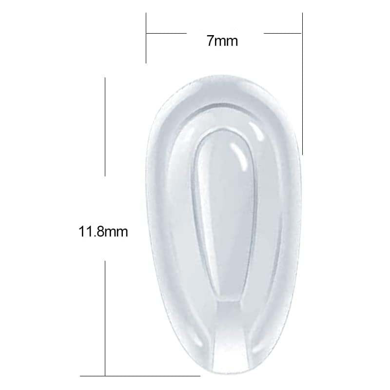 Transparent Gel Eyewear Nose Pads Kalsten