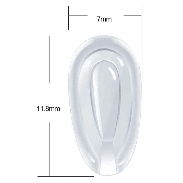 Transparent Gel Eyewear Nose Pads Kalsten