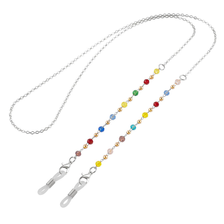 Colorful Crystal Decorative Eyewear Chain Kalsten